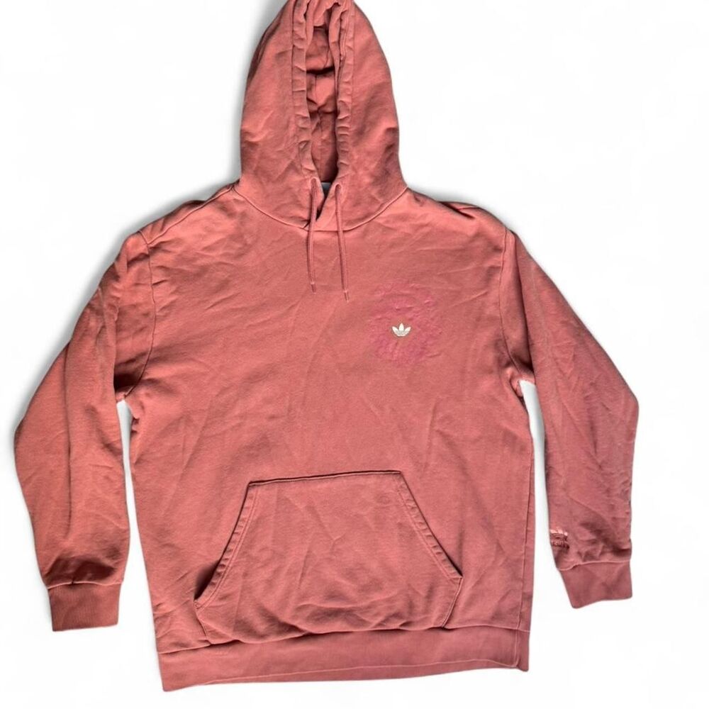 Adidas Originals Ozworld Hoodie Coral Rose Pink Size L